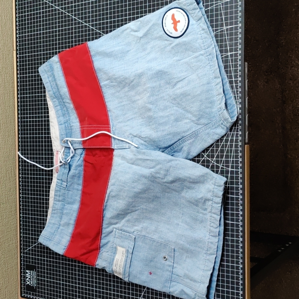 Apolis + J. Crew swimming trunks